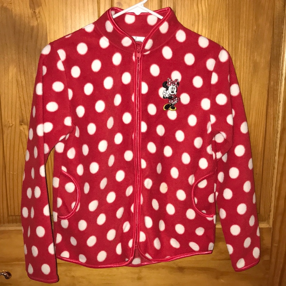 Red and White Minnie Mouse Jacket